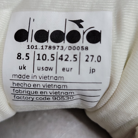 Diadora Womens Mythos Blushield Hip 5 Knit Trainers Running Shoes  Size 10.5 - Picture 7 of 7